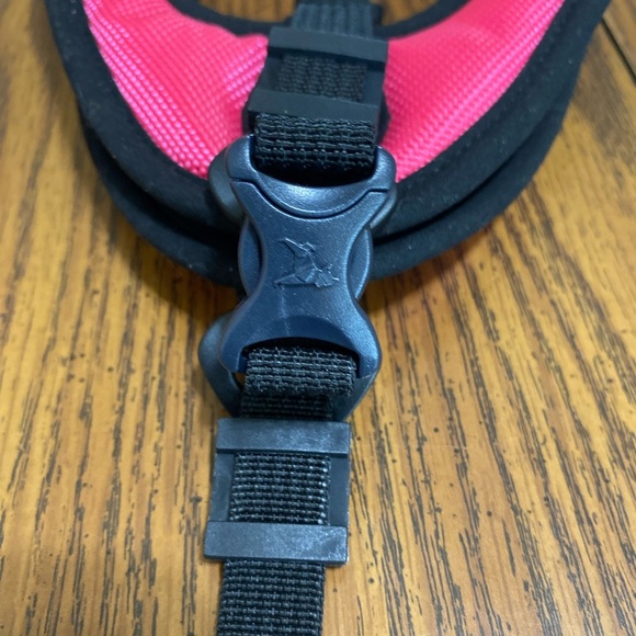 Gooby Pink and Black Dog Harness - Picture 3 of 9